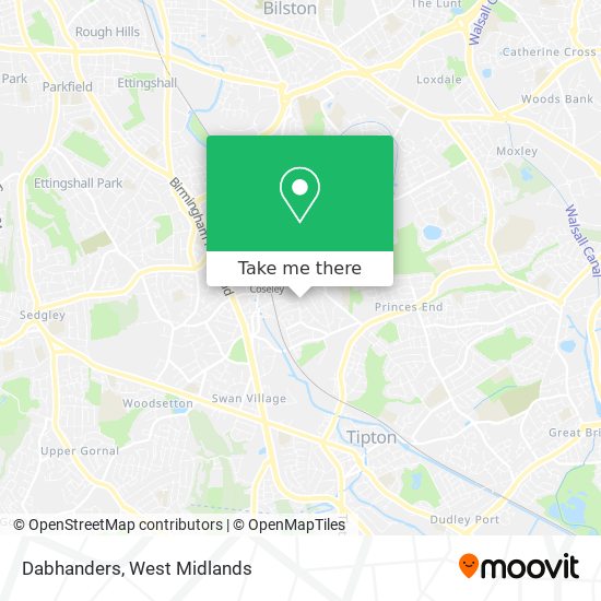 Dabhanders map