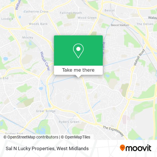 Sal N Lucky Properties map