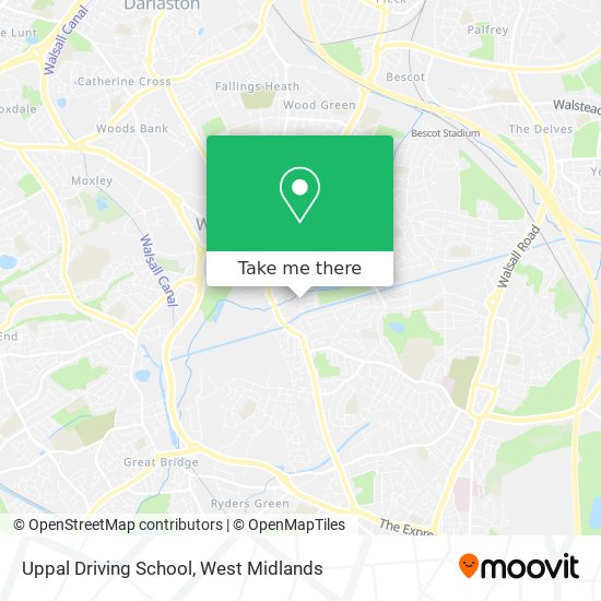 Uppal Driving School map