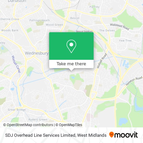 SDJ Overhead Line Services Limited map