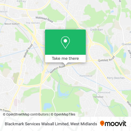 Blackmark Services Walsall Limited map