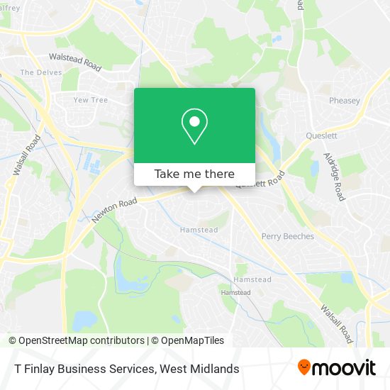 T Finlay Business Services map