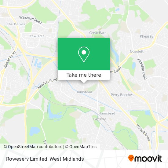 Roweserv Limited map