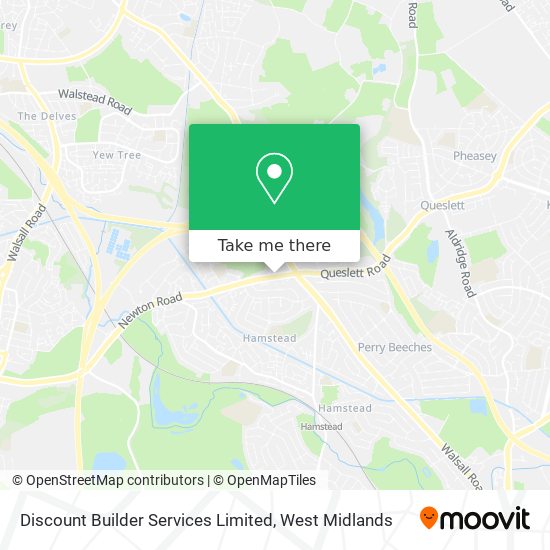 Discount Builder Services Limited map