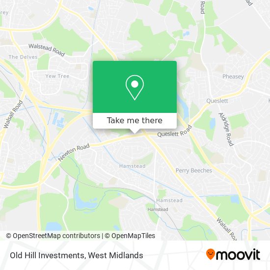 Old Hill Investments map