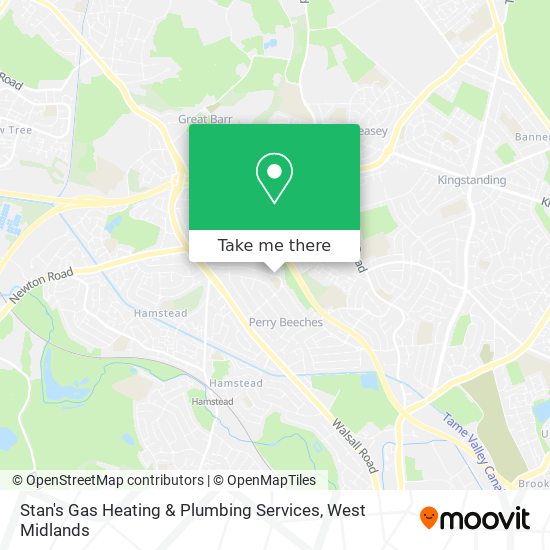 Stan's Gas Heating & Plumbing Services map