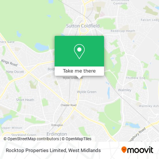Rocktop Properties Limited map