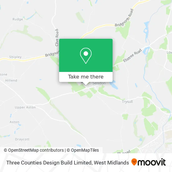 Three Counties Design Build Limited map