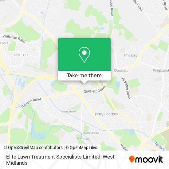 Elite Lawn Treatment Specialists Limited map