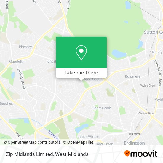 Zip Midlands Limited map