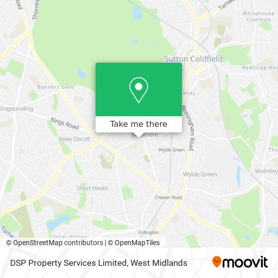 DSP Property Services Limited map
