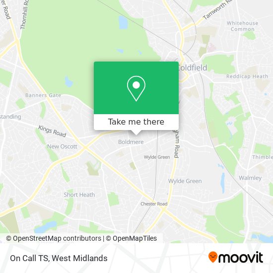 On Call TS map