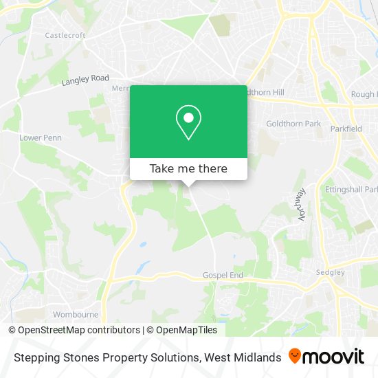 Stepping Stones Property Solutions map