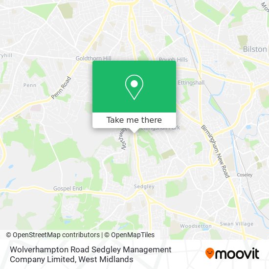 Wolverhampton Road Sedgley Management Company Limited map