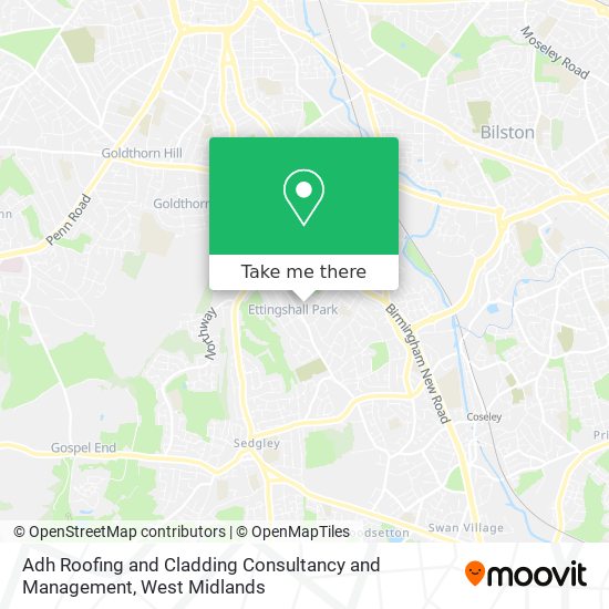 Adh Roofing and Cladding Consultancy and Management map