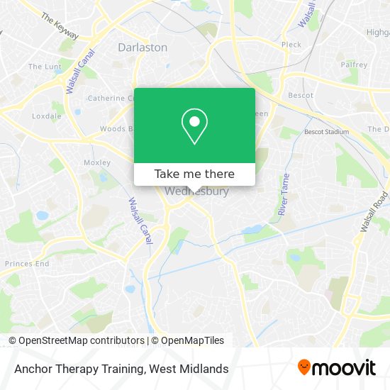 Anchor Therapy Training map