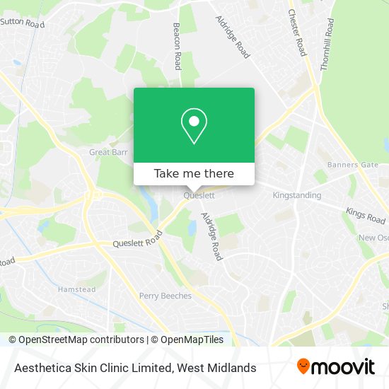 Aesthetica Skin Clinic Limited map