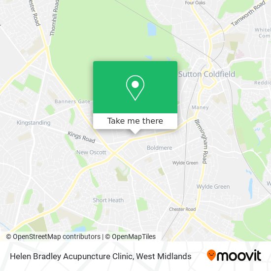 Helen Bradley Acupuncture Clinic map