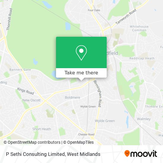 P Sethi Consulting Limited map