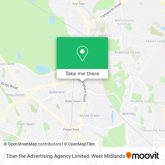 Titan the Advertising Agency Limited map