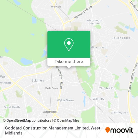 Goddard Construction Management Limited map