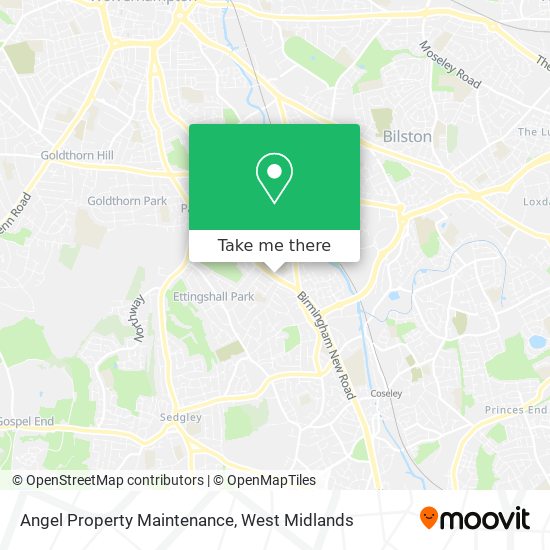 Angel Property Maintenance map