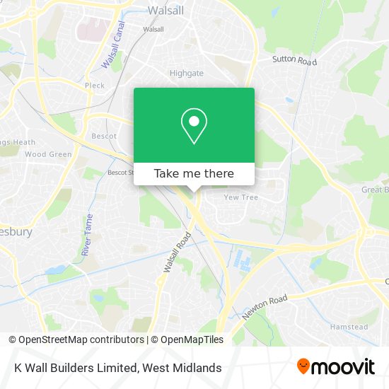 K Wall Builders Limited map