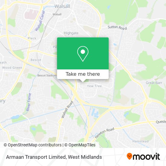 Armaan Transport Limited map