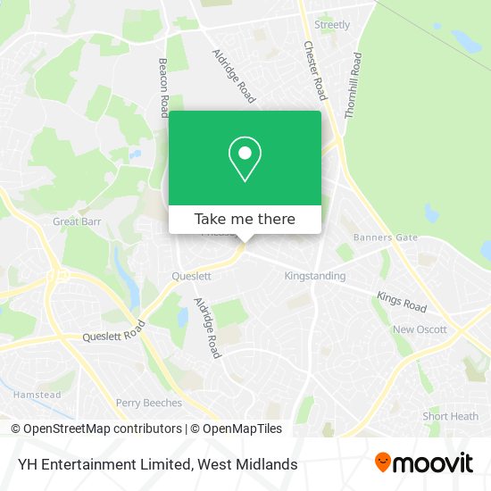 YH Entertainment Limited map