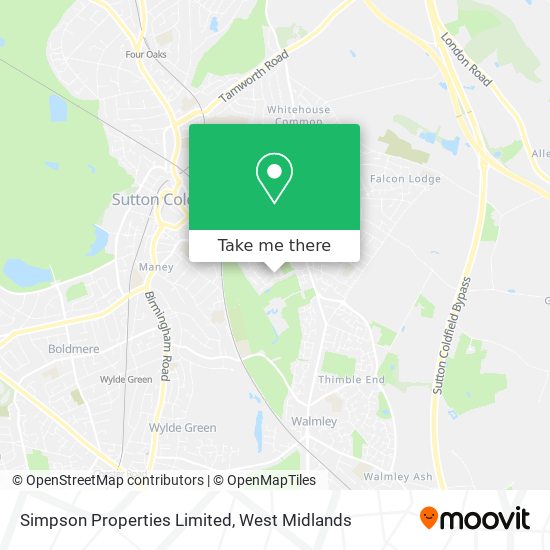 Simpson Properties Limited map