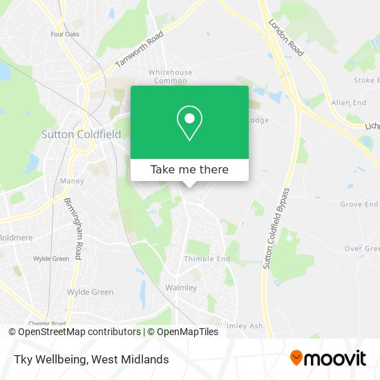 Tky Wellbeing map