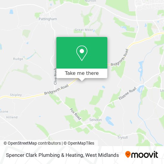 Spencer Clark Plumbing & Heating map