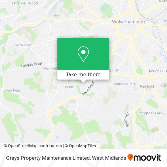 Grays Property Maintenance Limited map