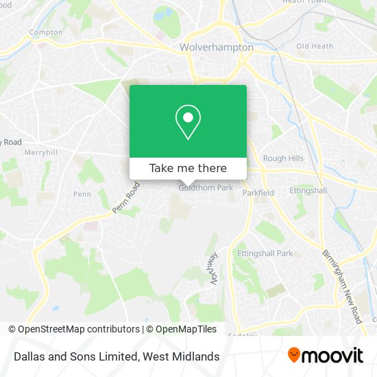 Dallas and Sons Limited map