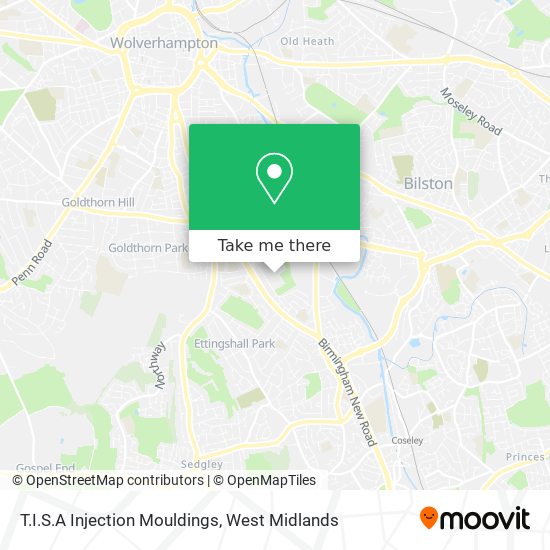T.I.S.A Injection Mouldings map
