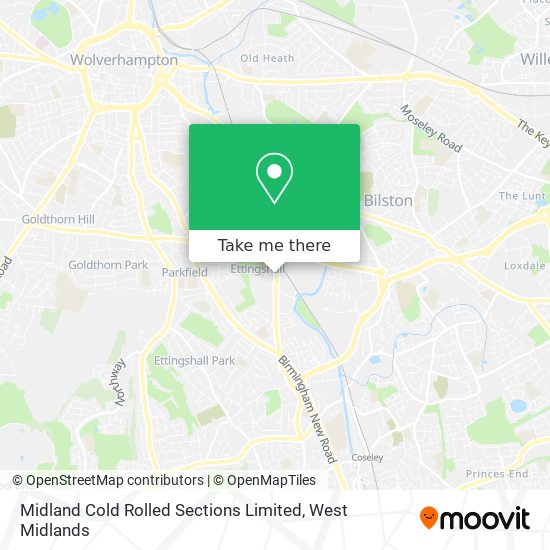 Midland Cold Rolled Sections Limited map