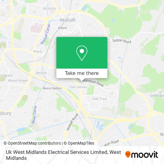 Uk West Midlands Electrical Services Limited map