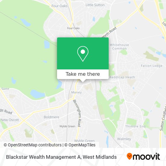 Blackstar Wealth Management A map