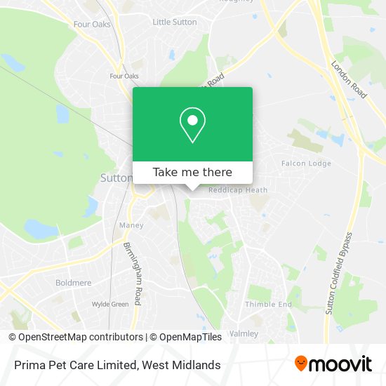 Prima Pet Care Limited map