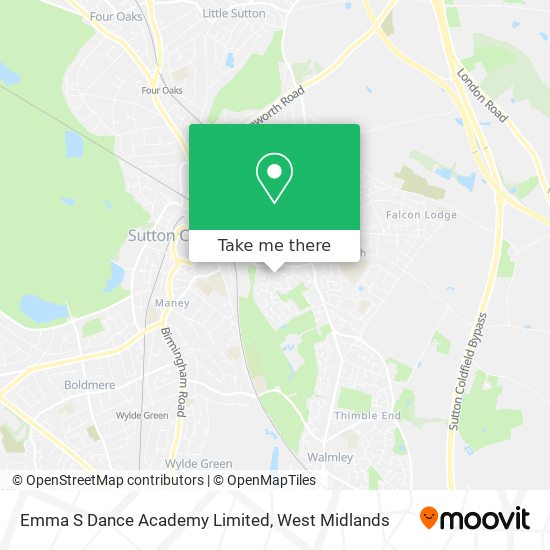 Emma S Dance Academy Limited map