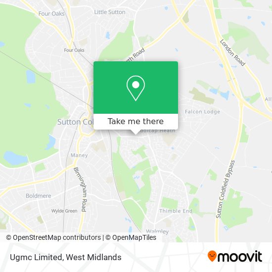 Ugmc Limited map