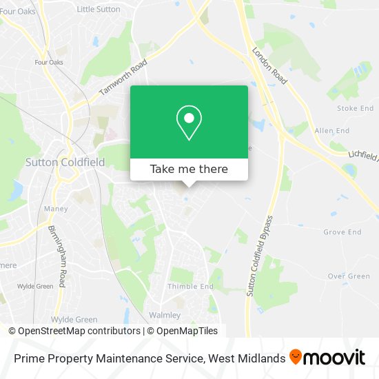 Prime Property Maintenance Service map