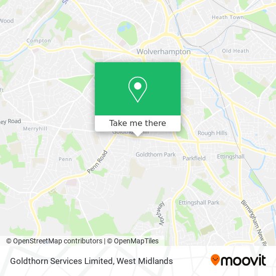 Goldthorn Services Limited map