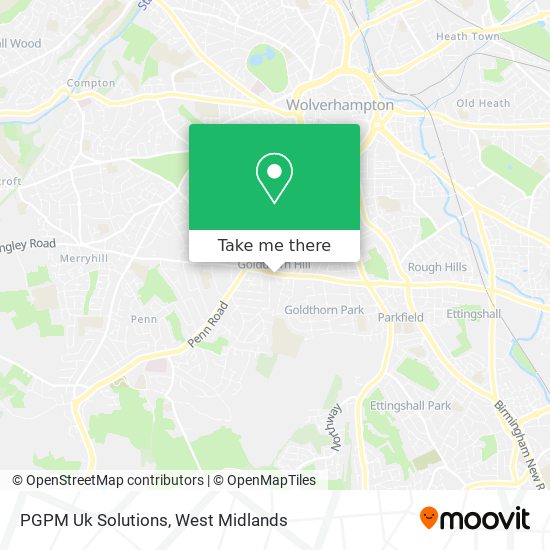 PGPM Uk Solutions map