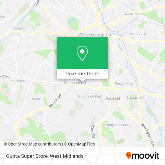Gupta Super Store map