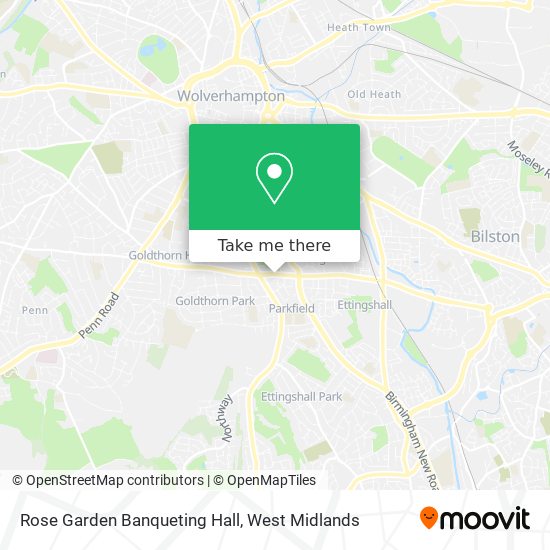 Rose Garden Banqueting Hall map
