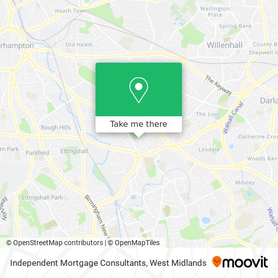 Independent Mortgage Consultants map