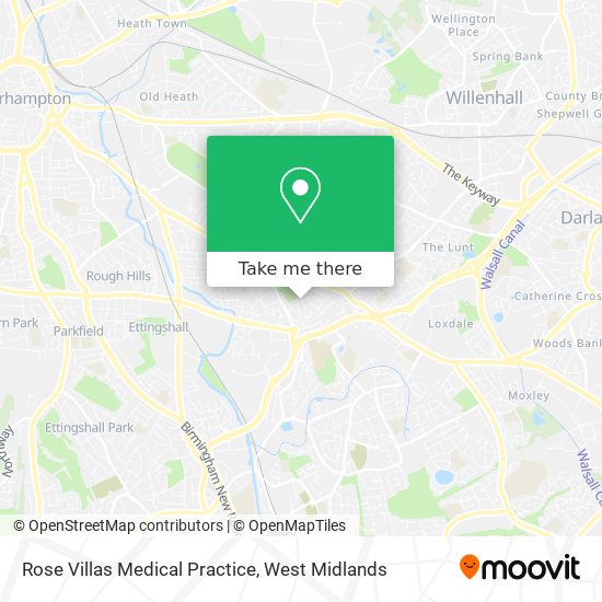 Rose Villas Medical Practice map