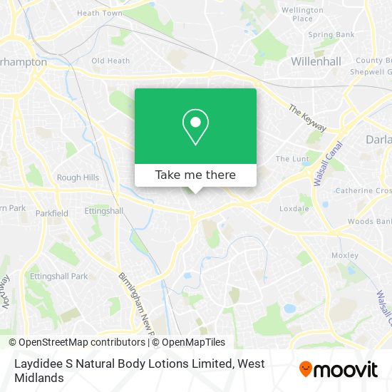 Laydidee S Natural Body Lotions Limited map