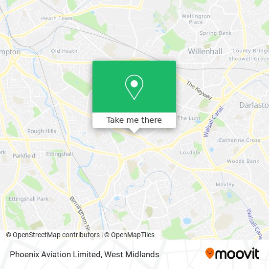 Phoenix Aviation Limited map